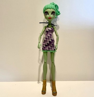 Monster High G1 CAM Create-A-Monster 2012 Gorgon With Orig. Dress Hair Shoes