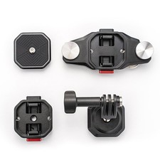 For Action Camera Quick Release Plate Clamp Shoulder Strap Set Mount Top Plate