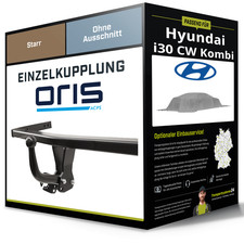 Starre Anhängerkupplung für HYUNDAI i30 CW Kombi 08.2010-05.2012 Typ FD Oris NEU