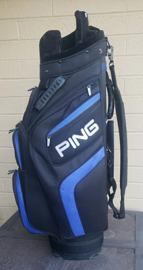 【美品】【希少】PING カートバッグ DLX 黒/青 USオーダー 2015年 Ping Black Cart Golf Bags for sale | eBay