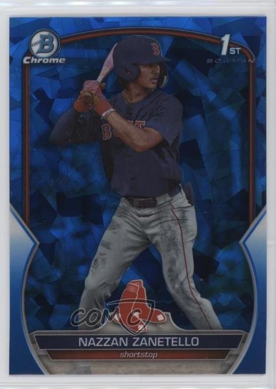 2023 Bowman Chrome Draft Sapphire Edition Nazzan Zanetello #BDC-3 11o2