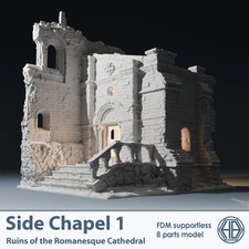 Romanesque Temple Side Chapel 1 | Wargame Ter...