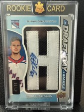 2019-20 Upper Deck SP Game Used - Draft Day Igor Shesterkin #DDM-IS /35 (AU, RC)