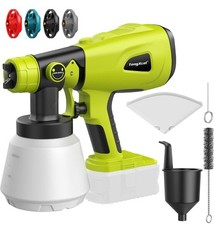 Cordless Paint Sprayer for Ryobi Battery 200W Brushless Paint Sprayer /4 Nozzles