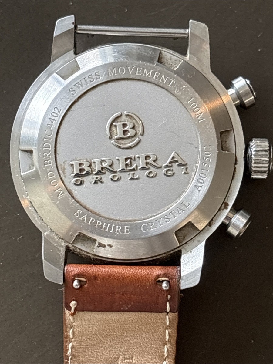 BRERA Orologi Men's BRDIC 4402 Swiss/Italian Watch (Read