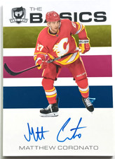 2023-24 UD The Cup The Basics Matthew Coronato Calgary Flames