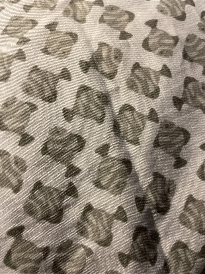 Tommy Hilfiger Twin Size Top Sheet And one Standard Size Pillow Case Little Fish - Image 3 of 3