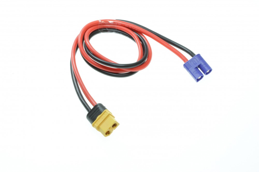 RC-Dome RC Dome XT60 Socket to EC3 Plug Cable 14AWG 500mm