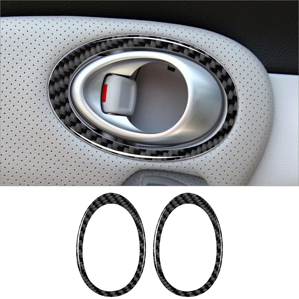 Juego de 22 piezas de embellecedores interiores completos de fibra de carbono para Honda CR-Z 2011-2016 Foto 4 de 4