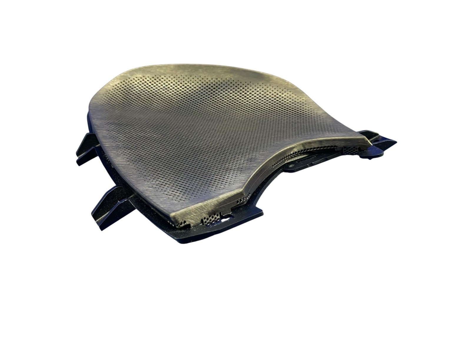 2018-2023 MCLAREN 720S FRONT LEFT DOOR SPEAKER COVER PANEL GRILLE GRAY *BENT