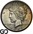 1926-S Peace Dollar, Choice AU++