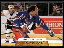 2020-21 Upper Deck UD Canvas Guy Lafleur New York Rangers #C249