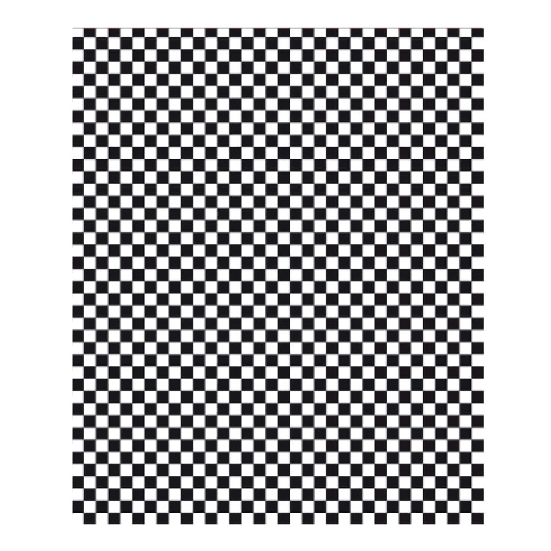 Carta Antigrasa Ajedrez Negro 31x38 Cm 1000 Pz - Garcia de Pou - Panini