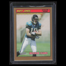 Matt Jones Rookie #206 2005 Bazooka Jacksonville Jaguars Football Card NFL NM. rookie card picture