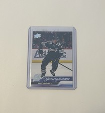 Luke Hughes 2023-24 Upper Deck Young Guns Rookie Card New Jersey Devils. rookie card picture