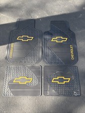 Vintage Chevy Truck Blazer Suburban Rubber Floor Mat Set Of 4