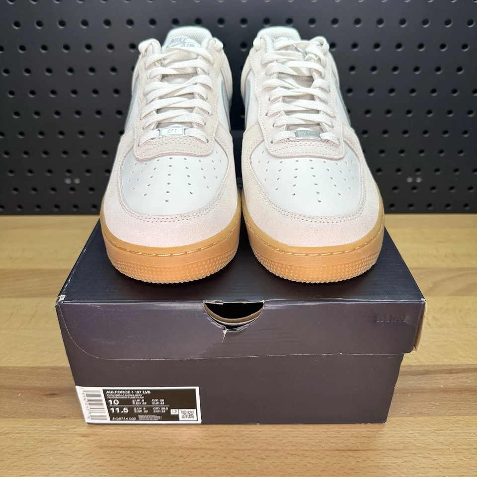 Nike Air Force 1 '07 LV8 Gum Pack Phantom Smoke Gray AF1 Shoes Men’s Size 10 - Image 2 of 4
