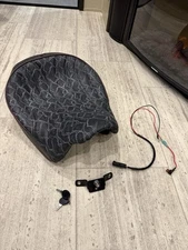 Corbin Motorcycle Seat Saddle for Harley Davidson; Heated; HD-FLH-9-S2