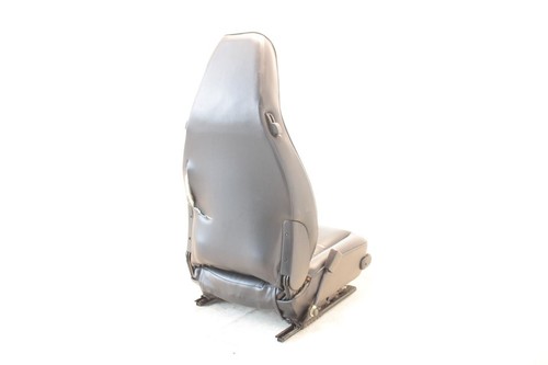 87-91 Porsche 944 Turbo Black Driver Left Front Leather Seat *HAS ISSUES - Picture 9 of 24