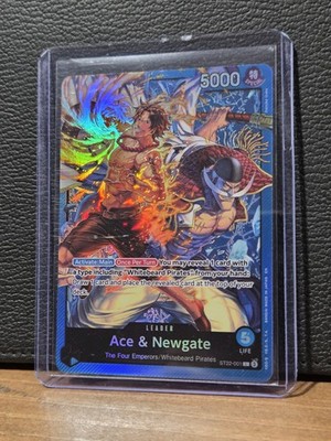 One Piece Ace & Newgate ST22-001 Starter Deck 22: Ace & Newgate Foil