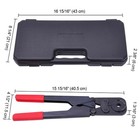 Yescom 5in1 PEX Crimping Tool Repair Kit for 3/8" 1/2" 5/8" 3/4" 1" Copper Ring — photo 5