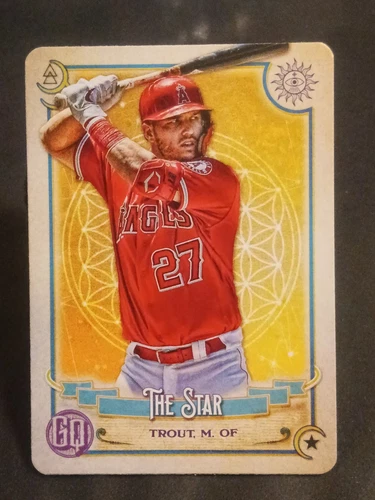 2020 Topps Gypsy Queen ⭐Tarot of the Diamond⭐ Mike Trout #TOD-8
