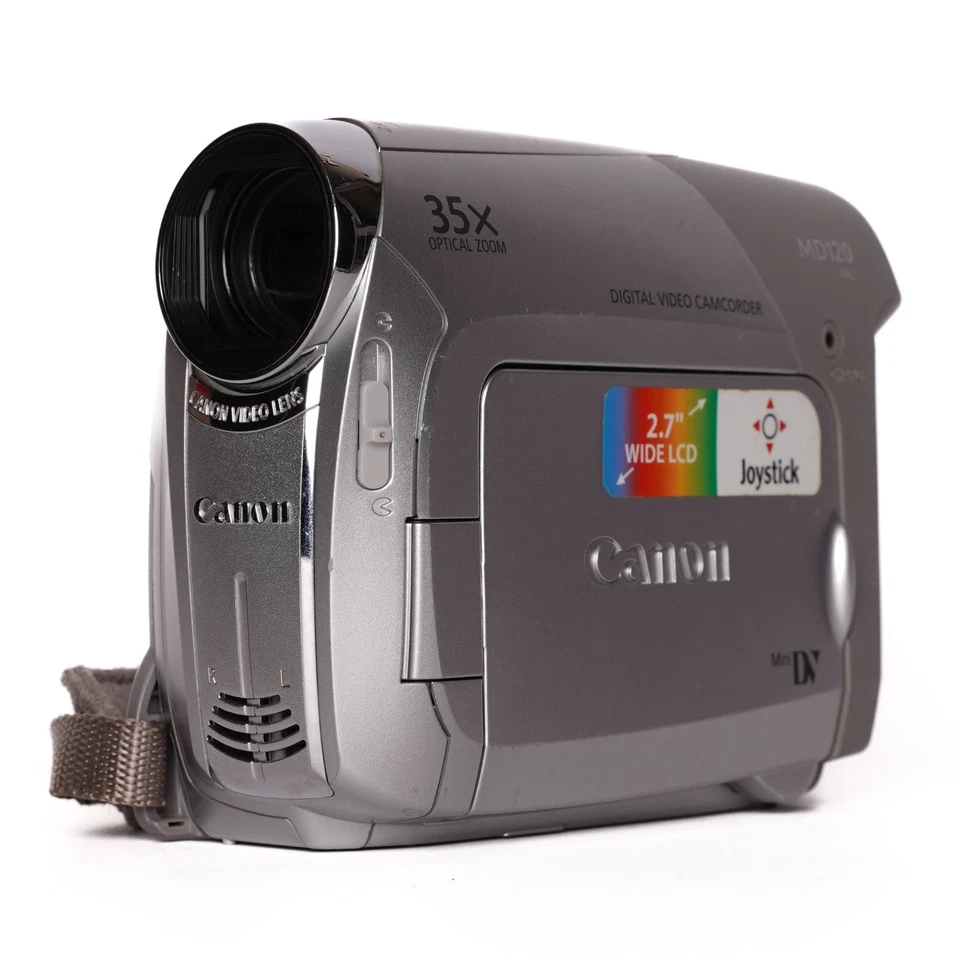 Canon MD120 MiniDV PAL Camcorder - Silver - FULLY FUNCTIONAL - Image 2 of 4
