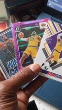 Panini NBA Card Lot (3) LeBron James Optic Haunted Hoops Winner Stays Lakers