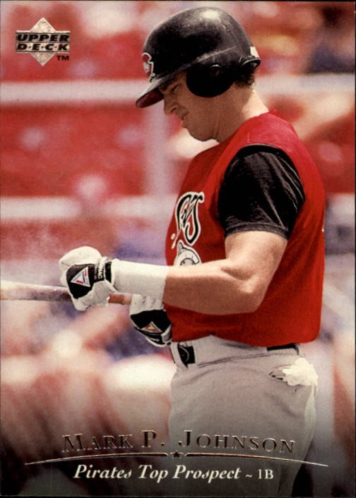 1995 Upper Deck Minors Baseball Card #209 Mark P. Johnson