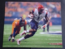 Cayleb Jones Signed 8x10 Photo - Arizona, Eagles