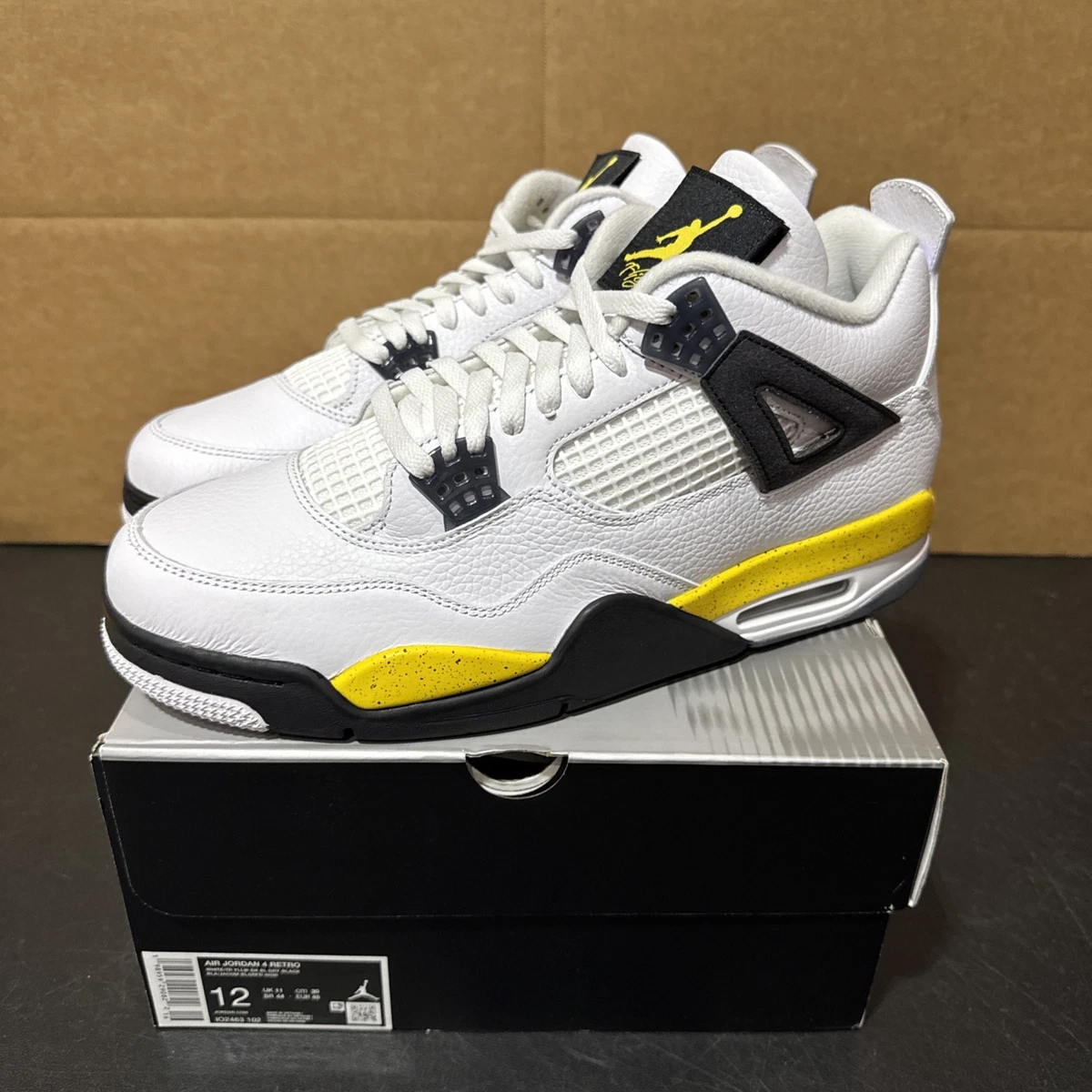 Jordan 4 Retro Rare - Tour Yellow for Sale | Authenticity