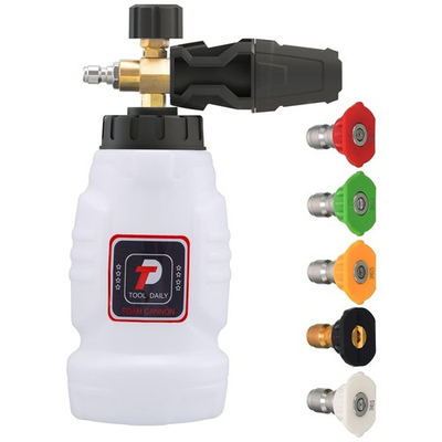 #ad #ad Power Washer Foam Cannon 1L with Nozzles $43.49