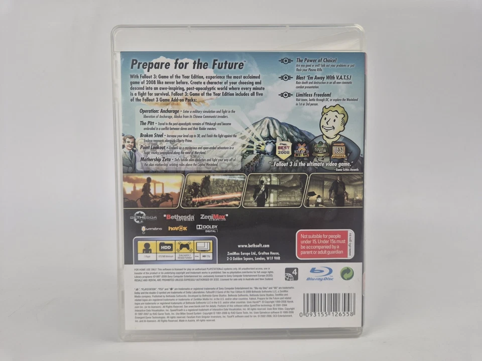 **BEST PRICE** Fallout 3: Game of the Year Edition PS3 GOTY - Image 2 of 4