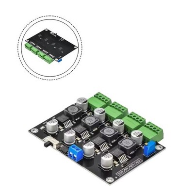 3,3V 5V 12V ADJ Output Power Module 5V to 40V Input 3A Max Current per Rail