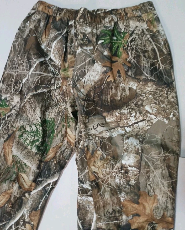 NWT Megellan Outdoors Hunt Gear Realtree Edge Pants Medium Elastic Wasitband - Image 2 of 4