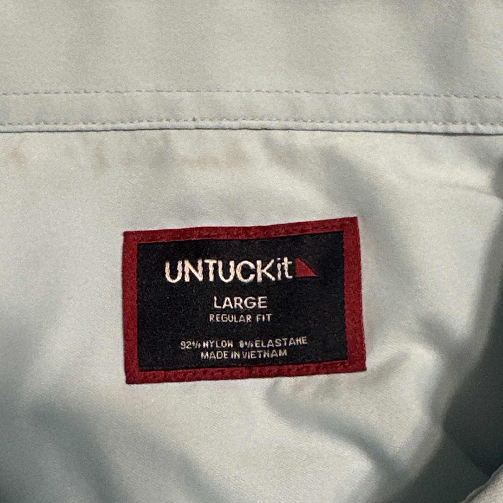 UNTUCKit Gironde Performance Button Front Shirt M… - image 9