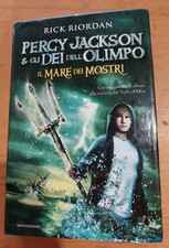 libro pearcy jackson e gli dei dell'olimpo il mare dei mostri rick riordan 2010