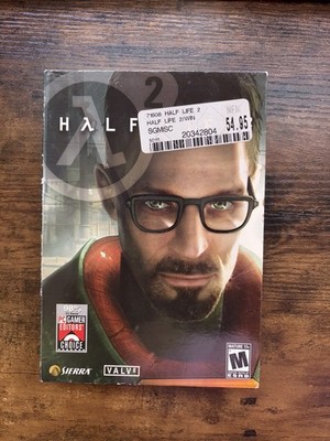 Half- Life 2 Valve Sierra (2004) Big Box PC Game 5 CD's Gordon Freeman 