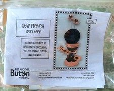 Just Another Button Company SEW FRENCH Spoolkeep Paris France new Not Orange