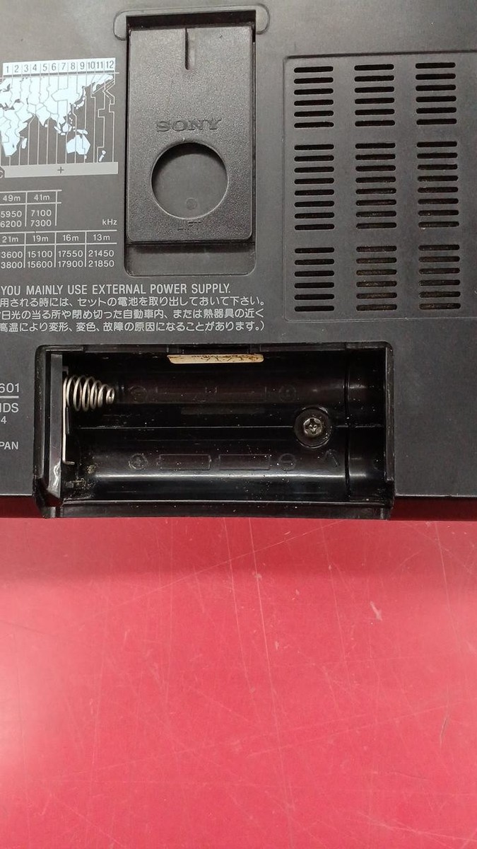 SONY ICF-7601 FM/MW/短波 BCLラジオ Sony ICF-7601 FM/AM/SW Multi-Band Receiver AM MW FM SW Analog 12