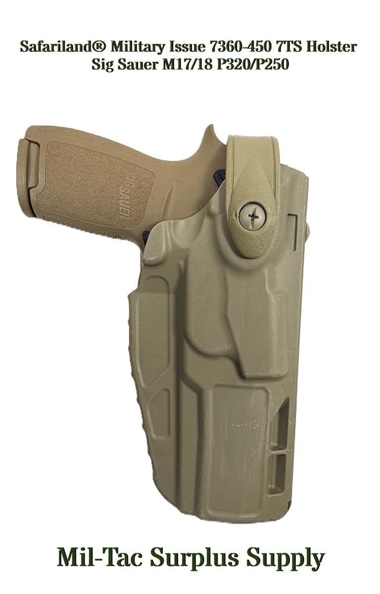 Safariland® Military Issue 7360-450 7TS Holster - Sig Sauer M17/18