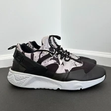 Nike Air Huarache Run Print Camo Black White Sneakers Men’s 12 #806807 001