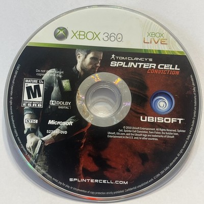 Tom Clancy S Splinter Cell Conviction￼(Xbox 360)