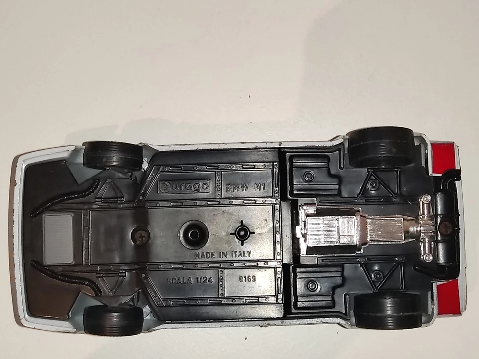 BMW M1 marl Bo Ro de bburago 1/24 Burago Rallye - Photo 4/4