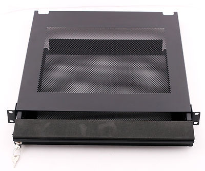 Penn Elcom Steel Rackmount Vented Laptop Security Drawer (1RU Space) EX-6301B 