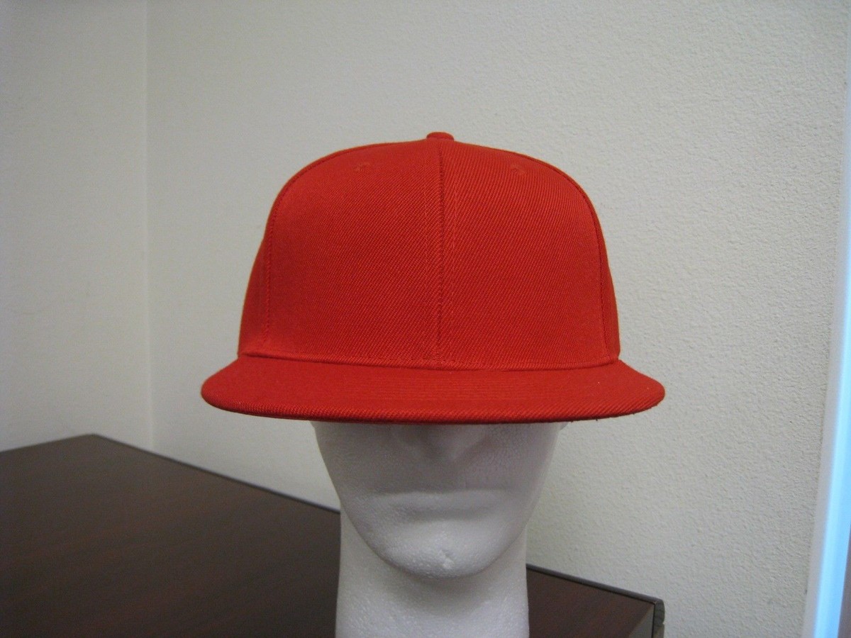 1 Dozen Blank Flat Bill Vintage 6 Panel Baseball Hats Caps Wholesale Bulk |  eBay, image size:1200x900