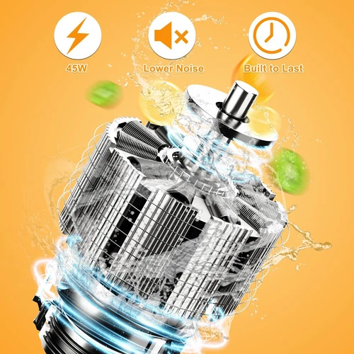 Exprimidor eléctrico recargable de cítricos manos libres masticador naranja limón exprimidor - Imagen 10 de 13