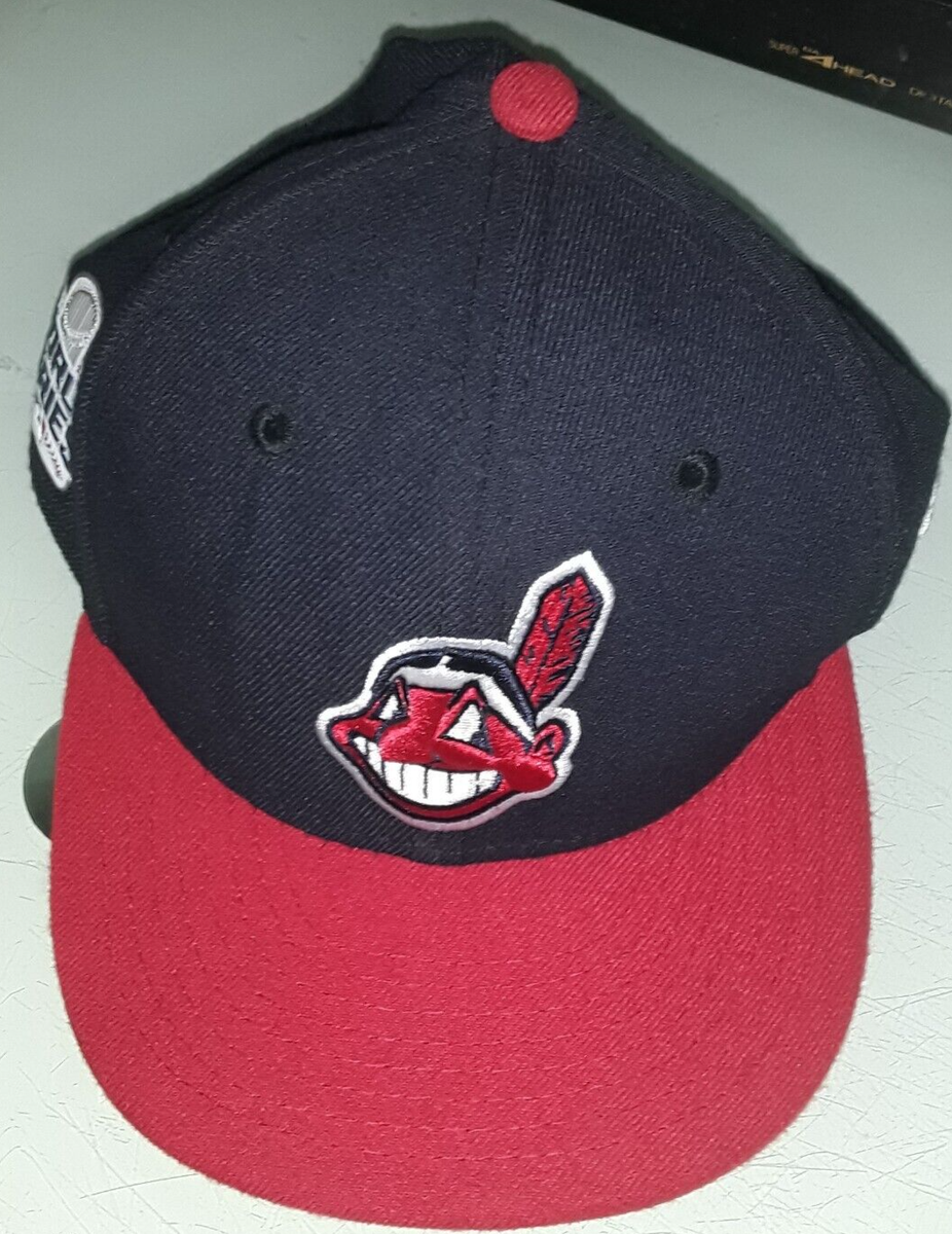 new era 59fifty CLEVELAND INDIANS 2016 world series on field