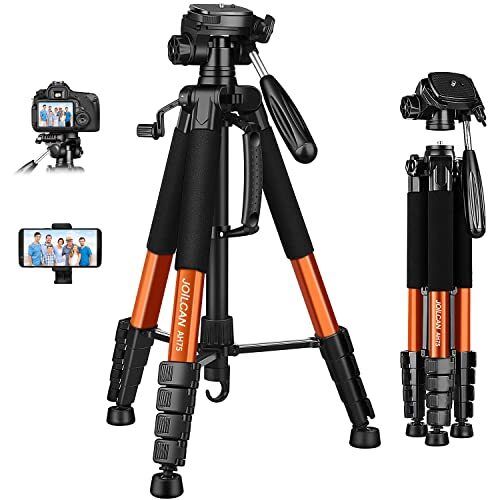 JOILCAN Kamera Stativ 187cm Aluminium Leichte Dreibeinstativ für Canon Nikon DS JOILCAN Kamera Stativ 187cm Aluminium Leichte Dreibeinstativ für Canon Nikon DS