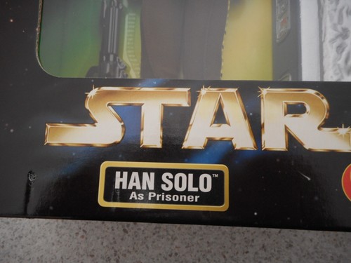 STAR WARS 12 INCH FIGURE ACTION COLLECTION 1998 HAN SOLO AS PRISONER & CARBONITE - Picture 3 of 13